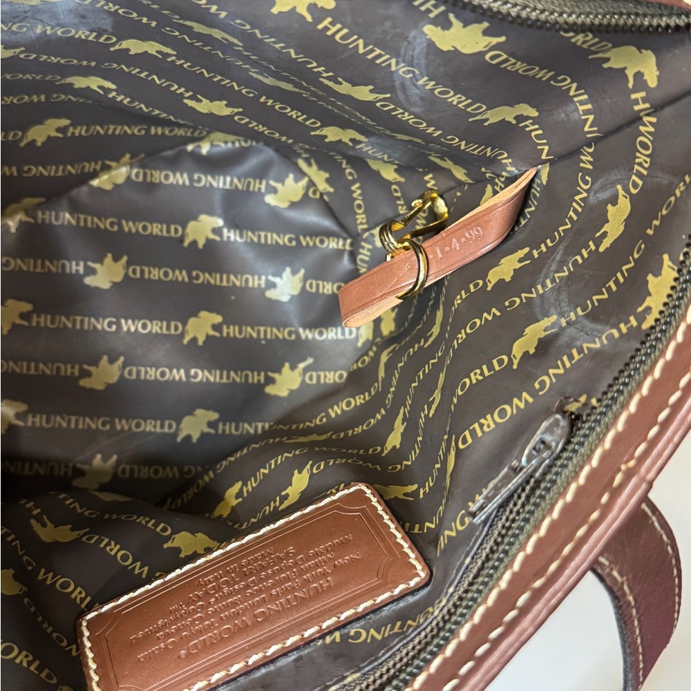 Hunting world Olive and Chocolate Tote - Picture 8 of 15